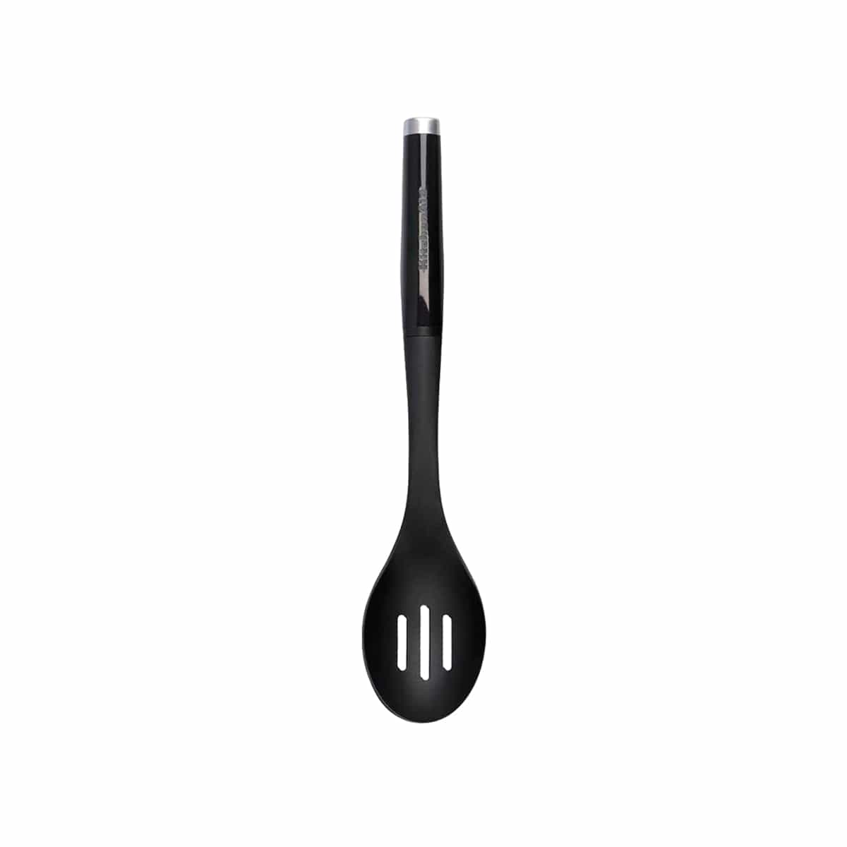 Cuchara Ranurada Antiadherente Clásica Color Negro KitchenAid