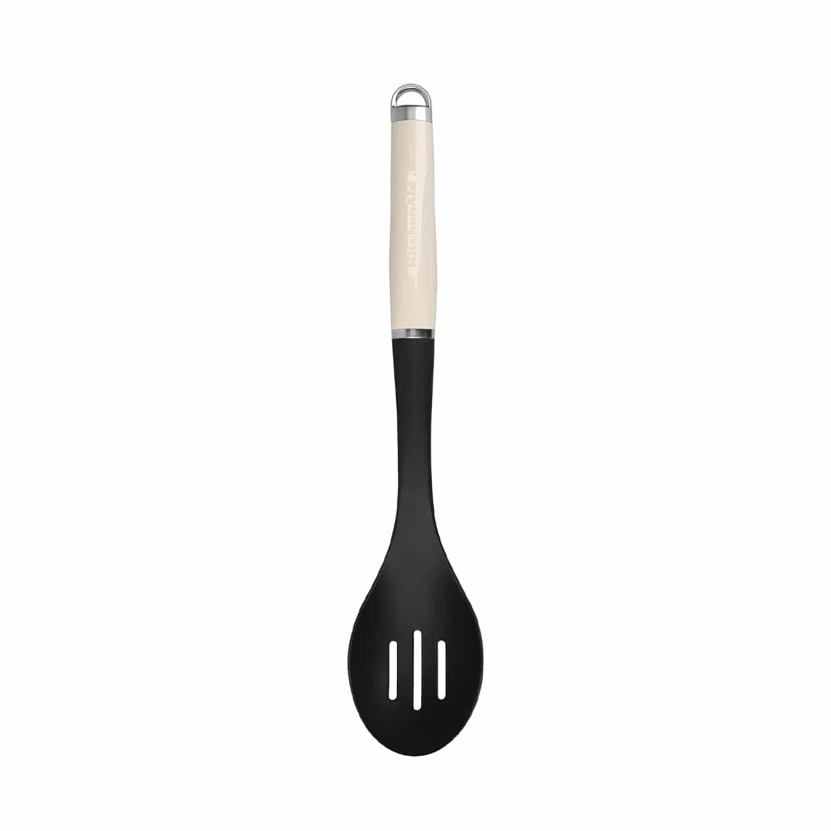 Cuchara Ranurada Color Crema KitchenAid