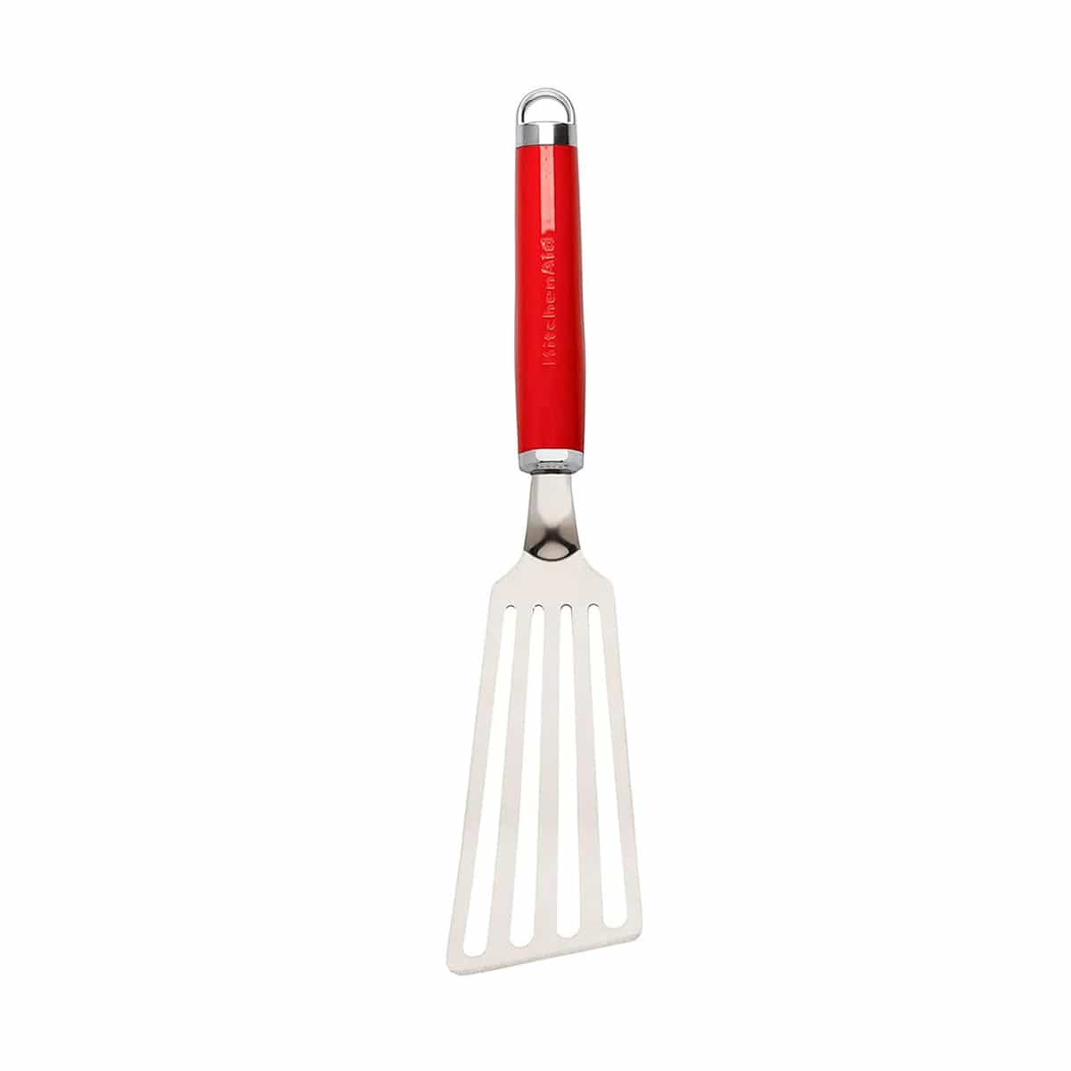 Espátula Clásica de Acero Inoxidable Color Rojo KitchenAid