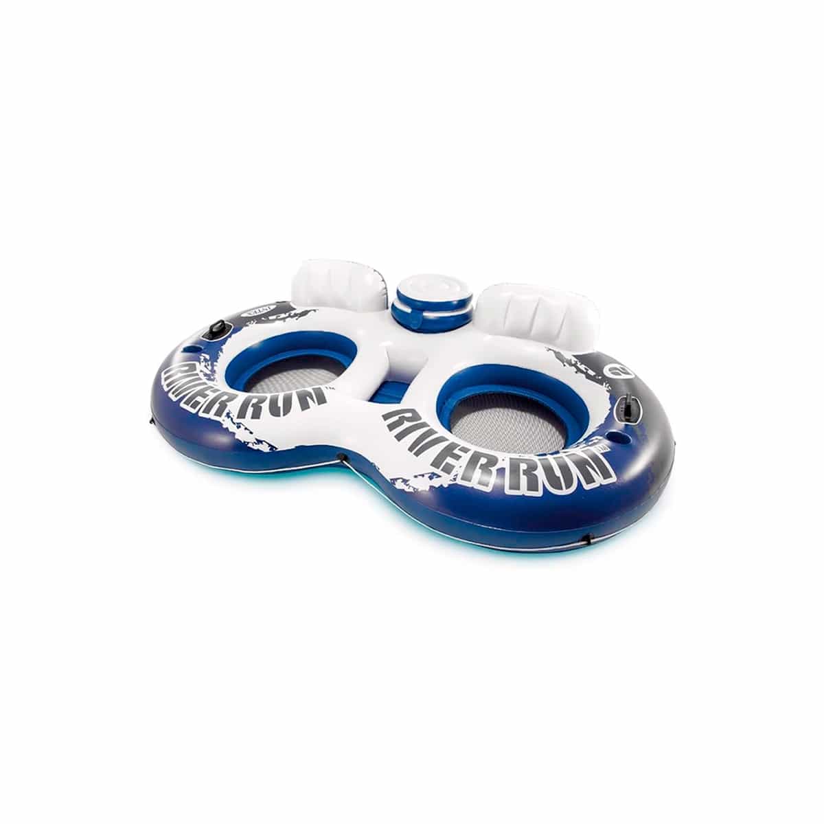 Flotador Inflable Doble Color Azul Intex