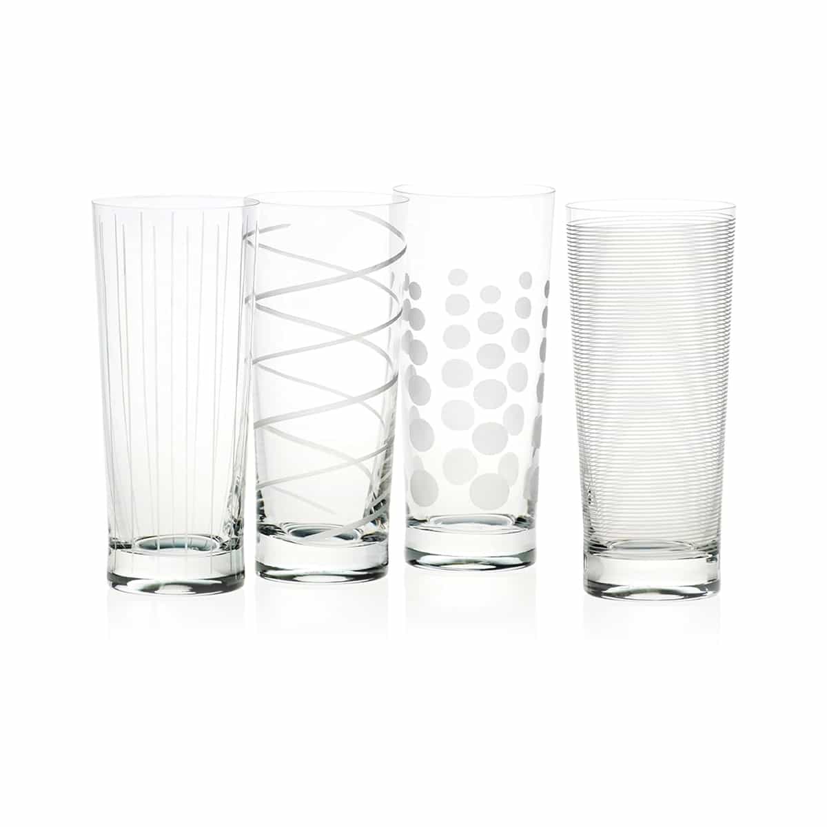 Set De Vasos Cristal 4 Piezas Mikasa