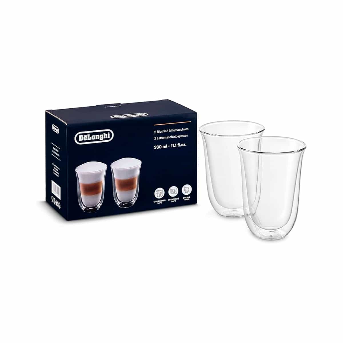 Set de 2 Vasos Latte Macchiato DeLonghi