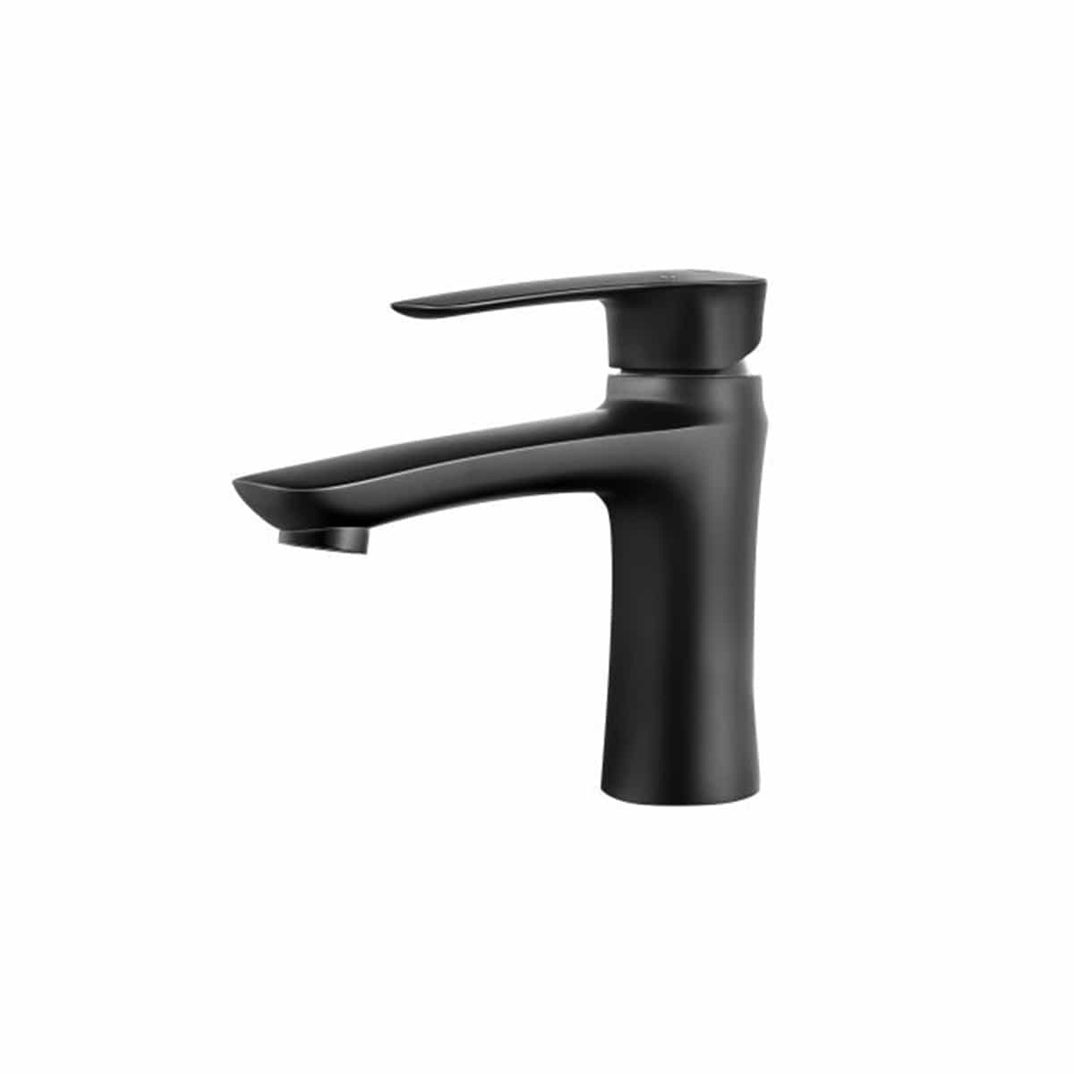 Grifería Monomando Para Baño Color Negro Ribelle