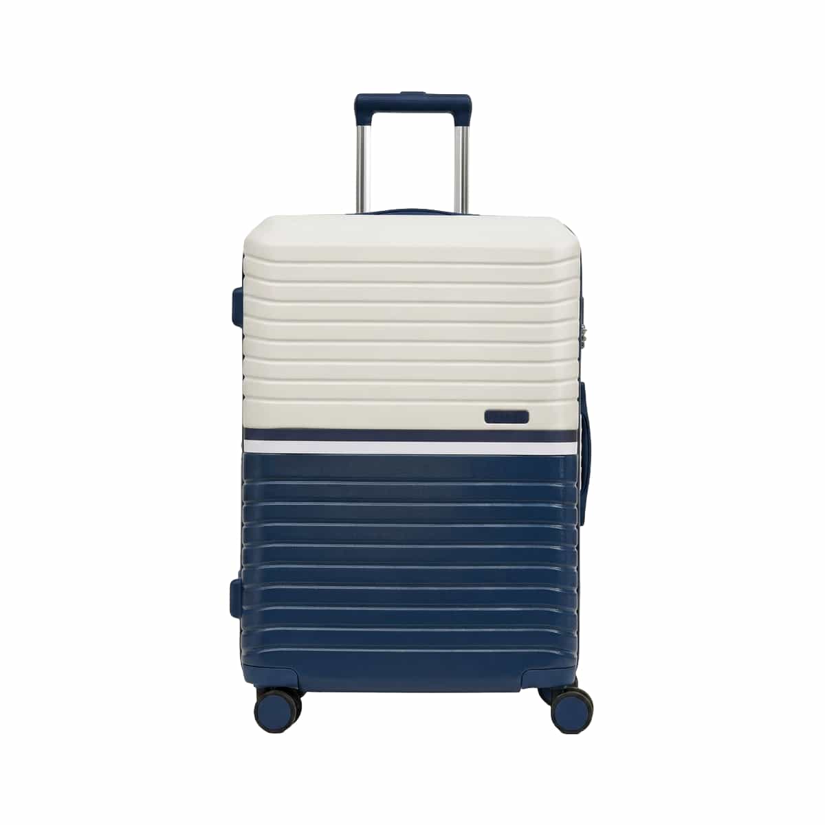 Maleta 20 Pulgadas Color Azul con Blanco Bika