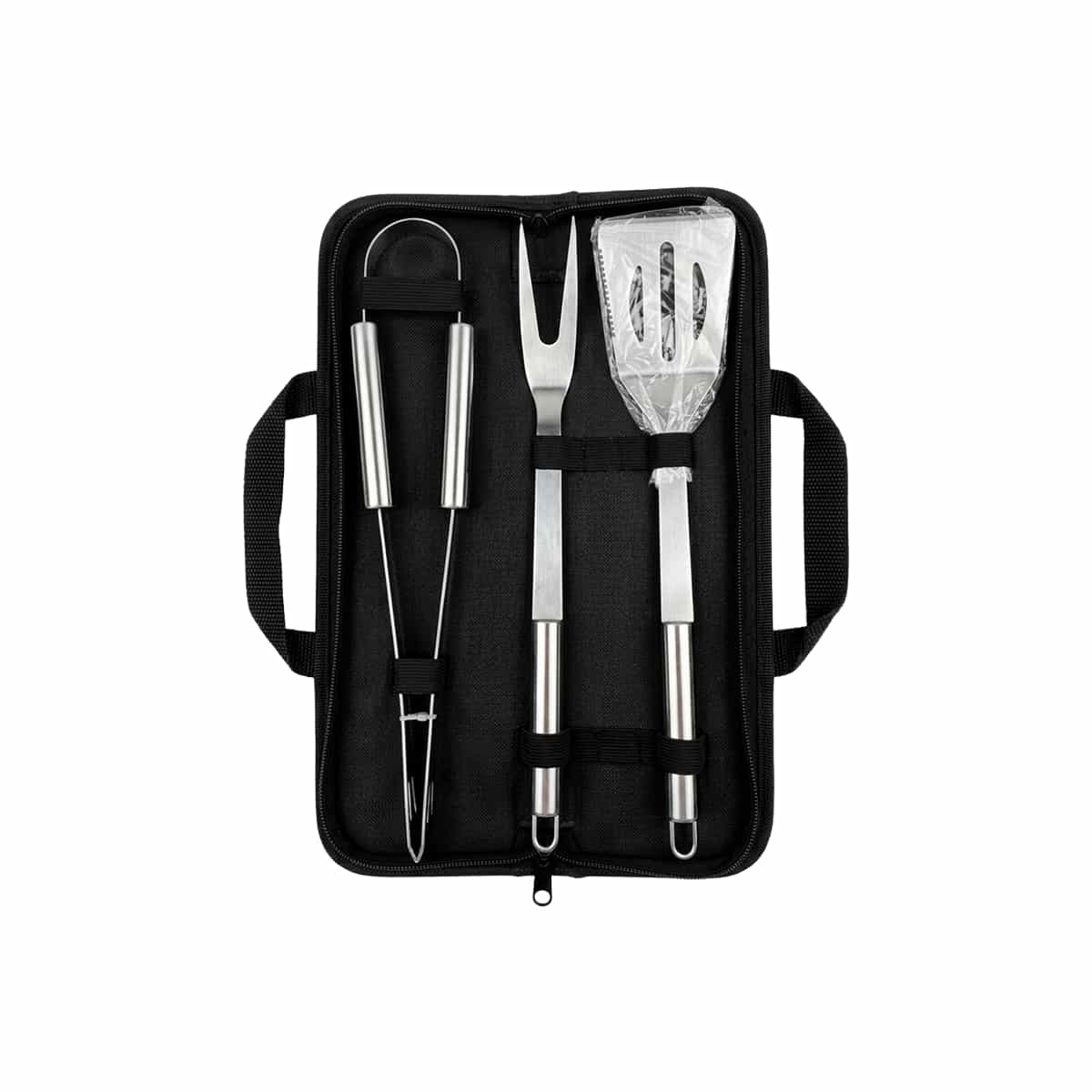 Utensilios Para Parrilla Con Estuche 3 Piezas