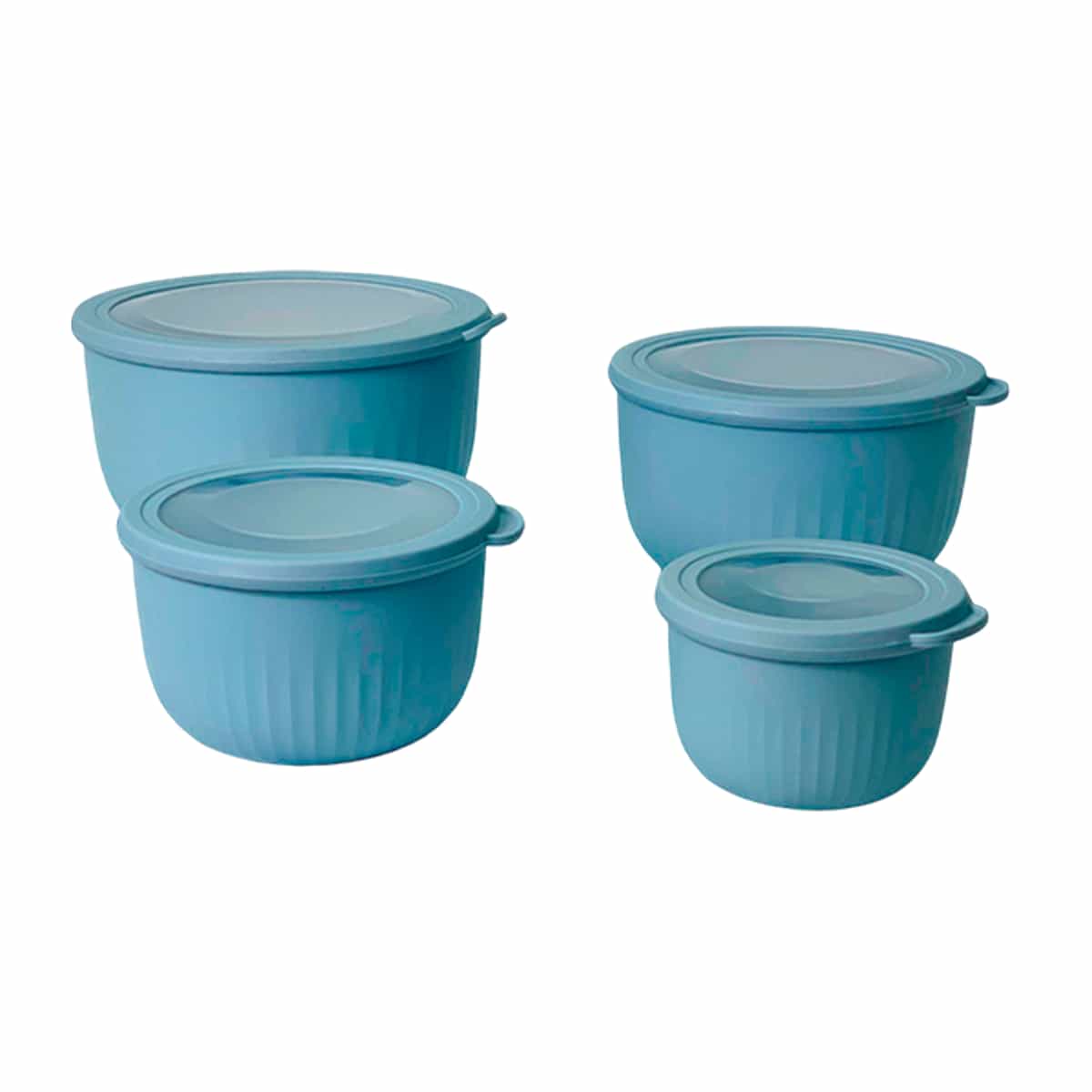 Envases Plásticos Para Alimentos Con Tapa 8 Piezas Baker House