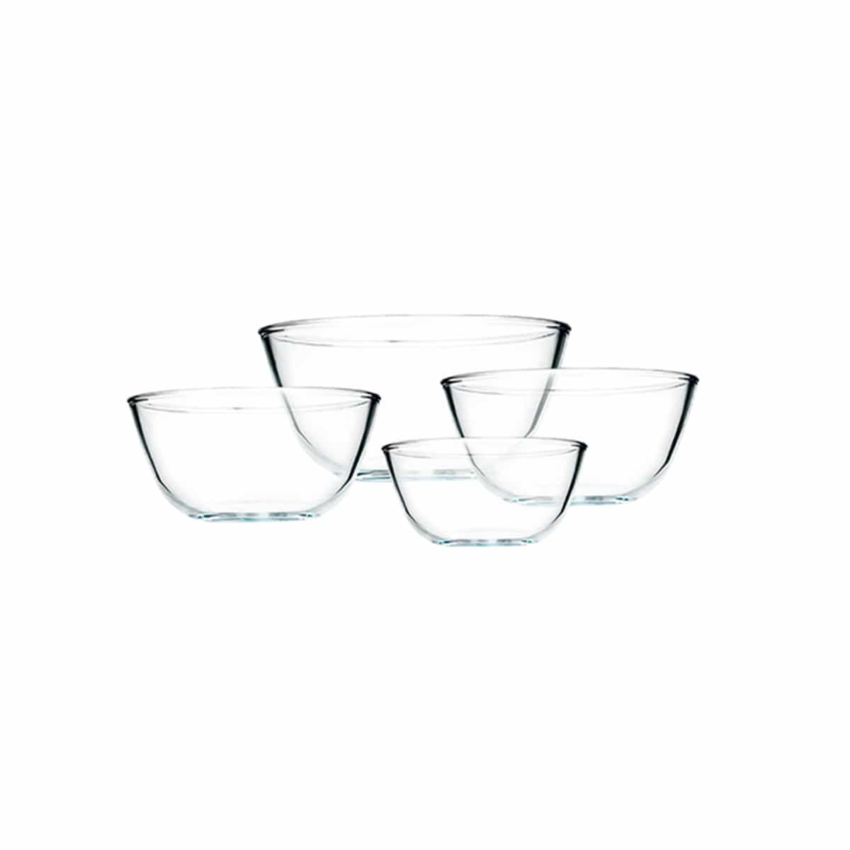 Juego de Bowls De Vidrio De 4 Piezas Hamilton Beach