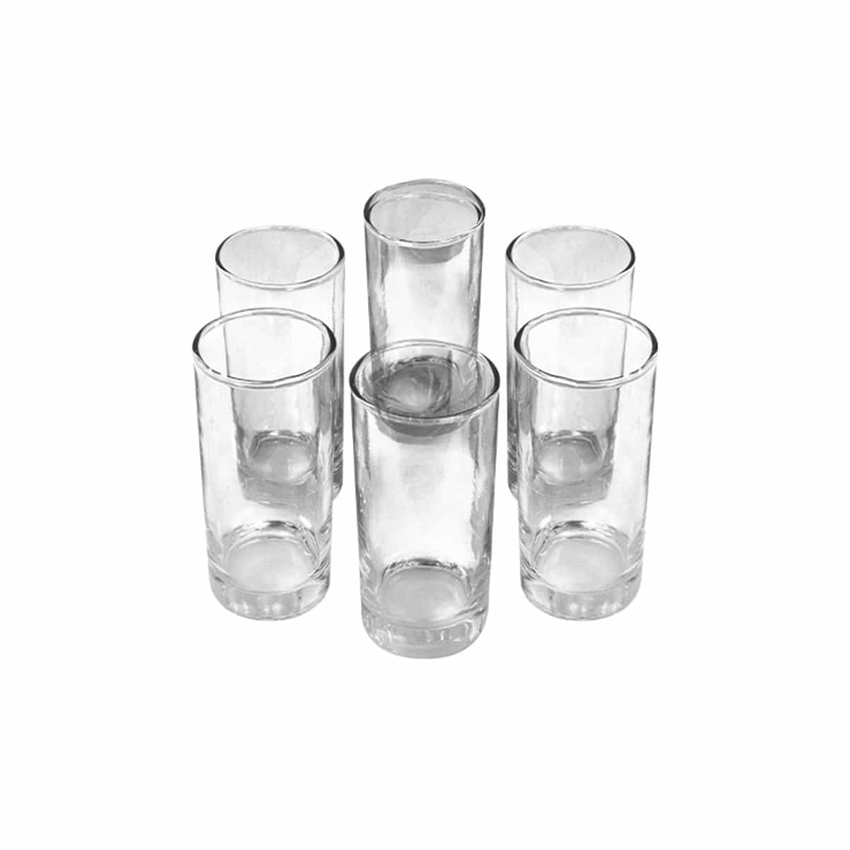 Vasos De Vidrio 6 Piezas Citinova