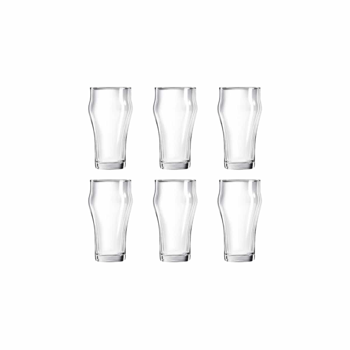 Vasos De Vidrio 6 Piezas Citinova