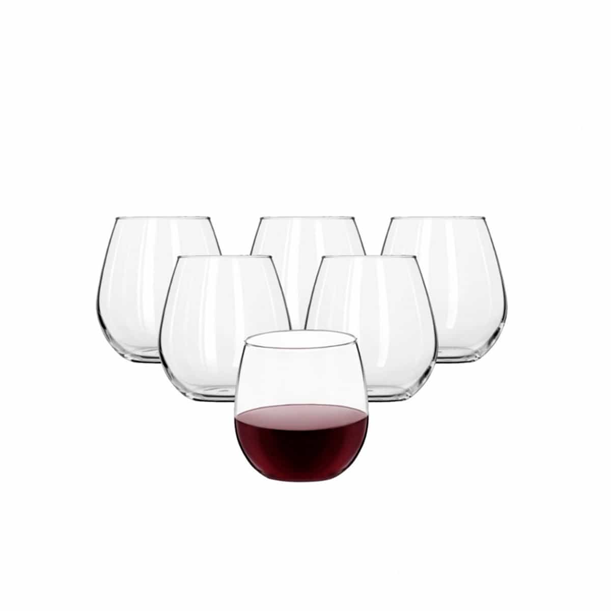 Vasos De Vidrio 6 Piezas Tuscany Citinova