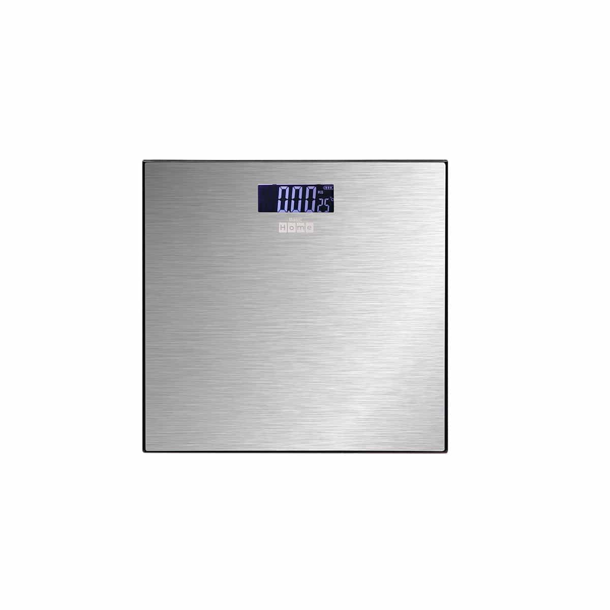 Peso Digital Corporal de Acero Inoxidable Basic Home
