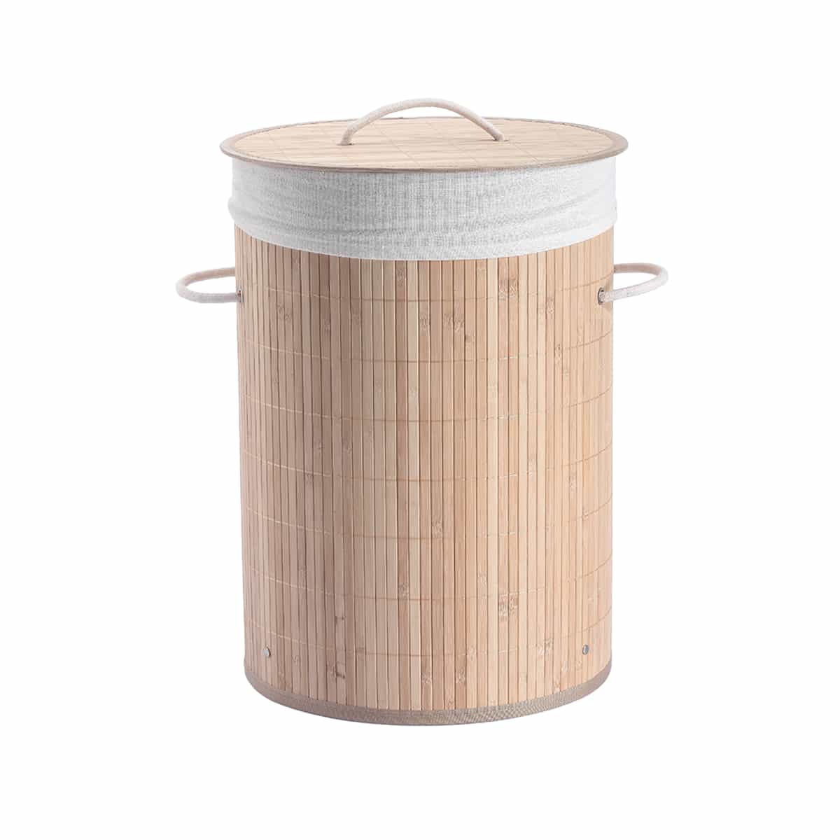 Cesta De Bambu 48 Litros Basic Home