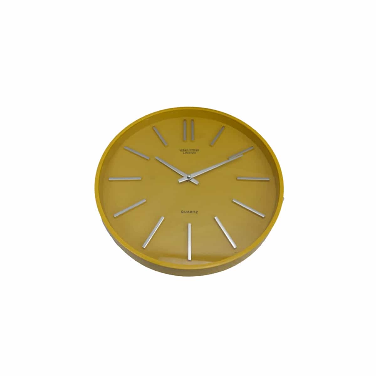 Reloj De Pared Color Mostaza Urban Village