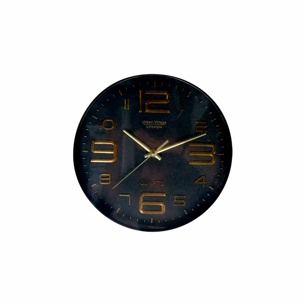 Reloj De Pared Color Negro Urban Village