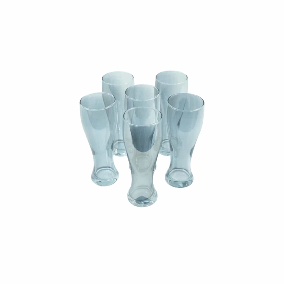 Vasos De Vidrio 6 Piezas Crisa