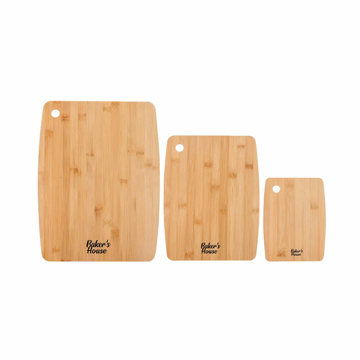 Set de Tablas 3 Piezas de Bambú Baker House