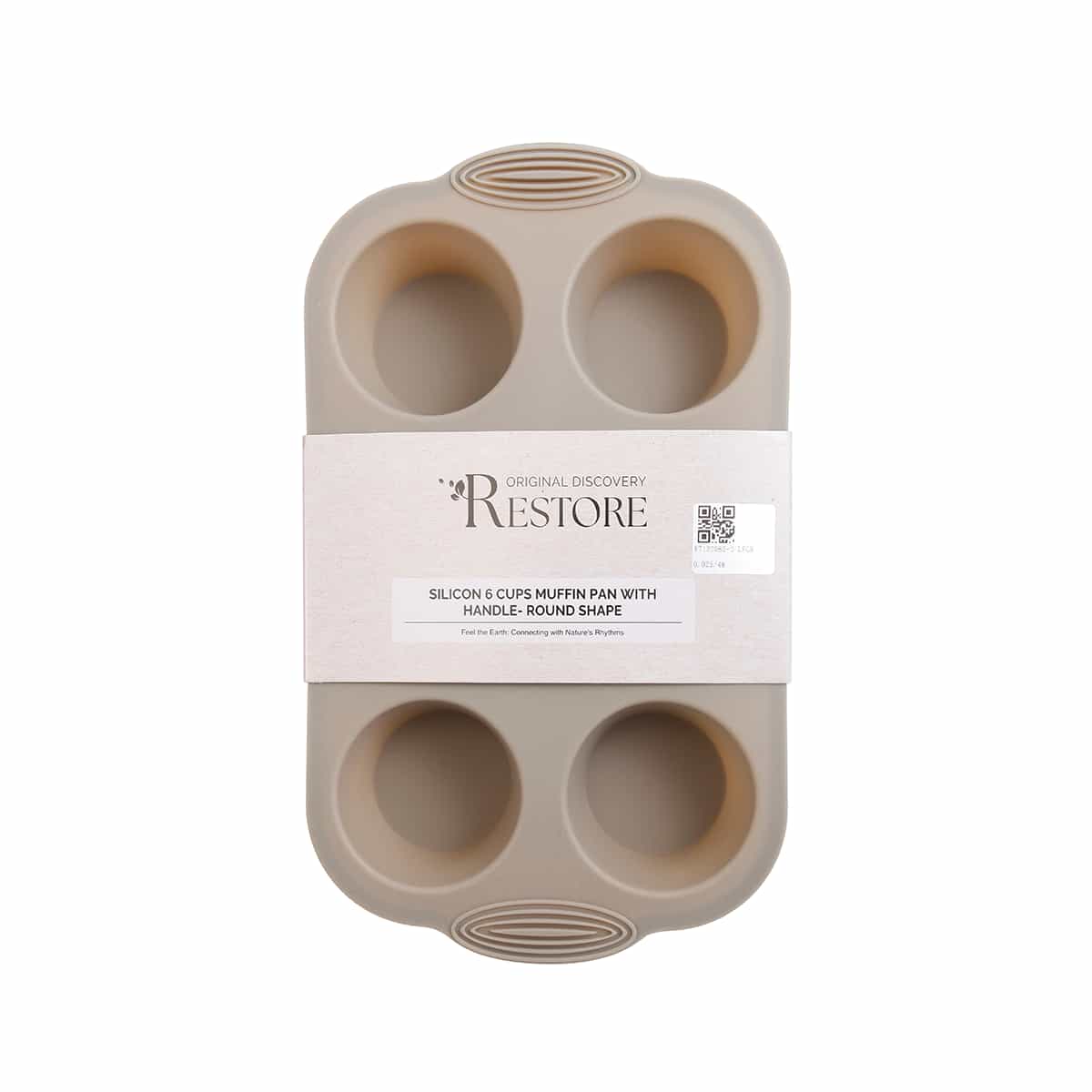 Molde Silicón Para Muffins De 6 Piezas Baker House