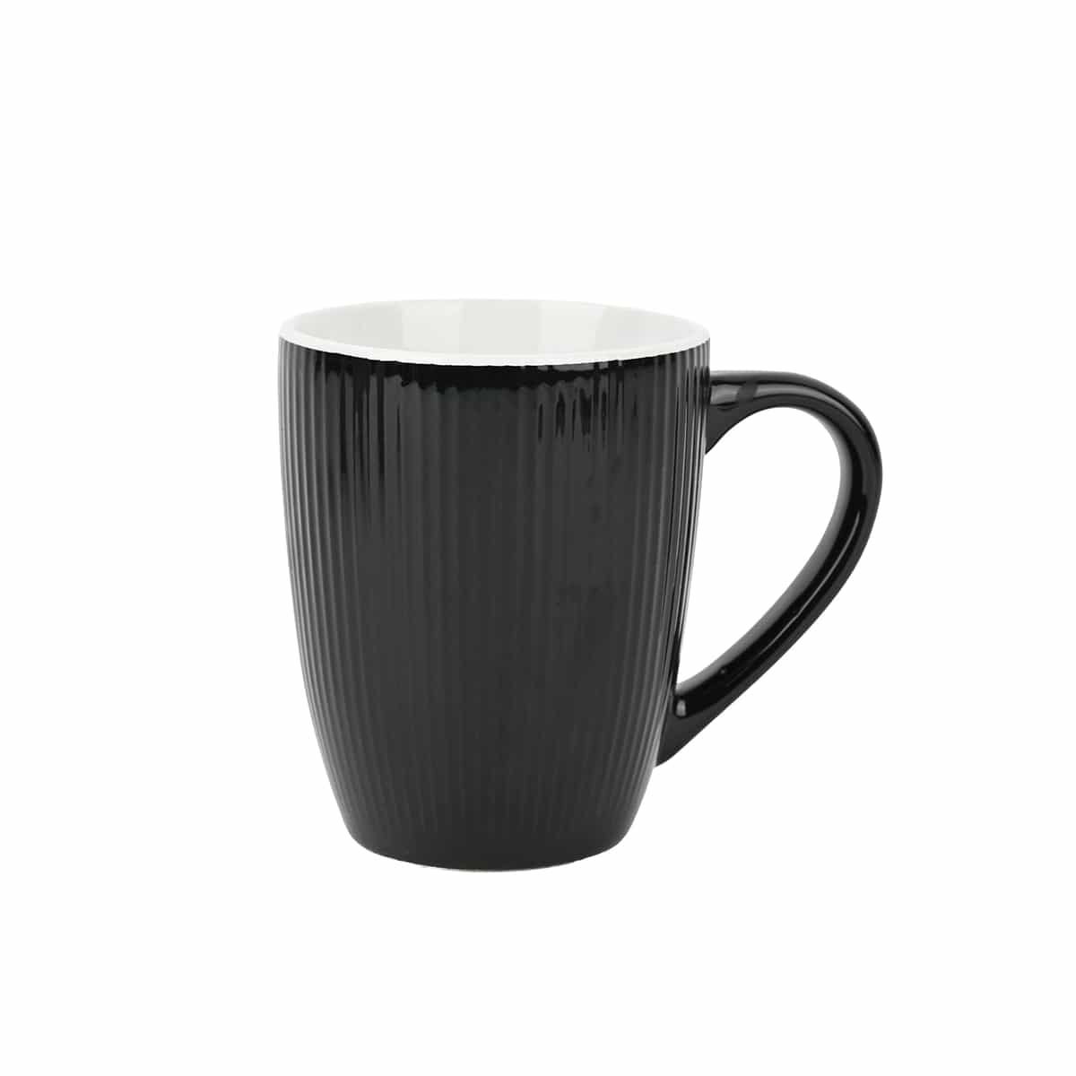 Set De Tazas De Cerámica 3 Piezas Color Negro Hamilton Beach