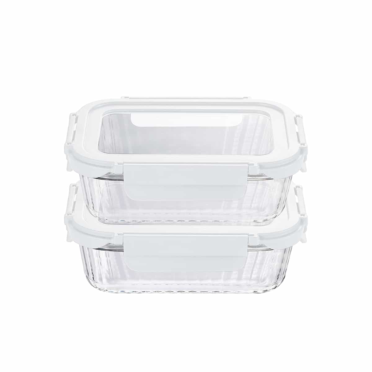 Juego de Recipientes  Vidrio 1040ml 2 Piezas Bremen