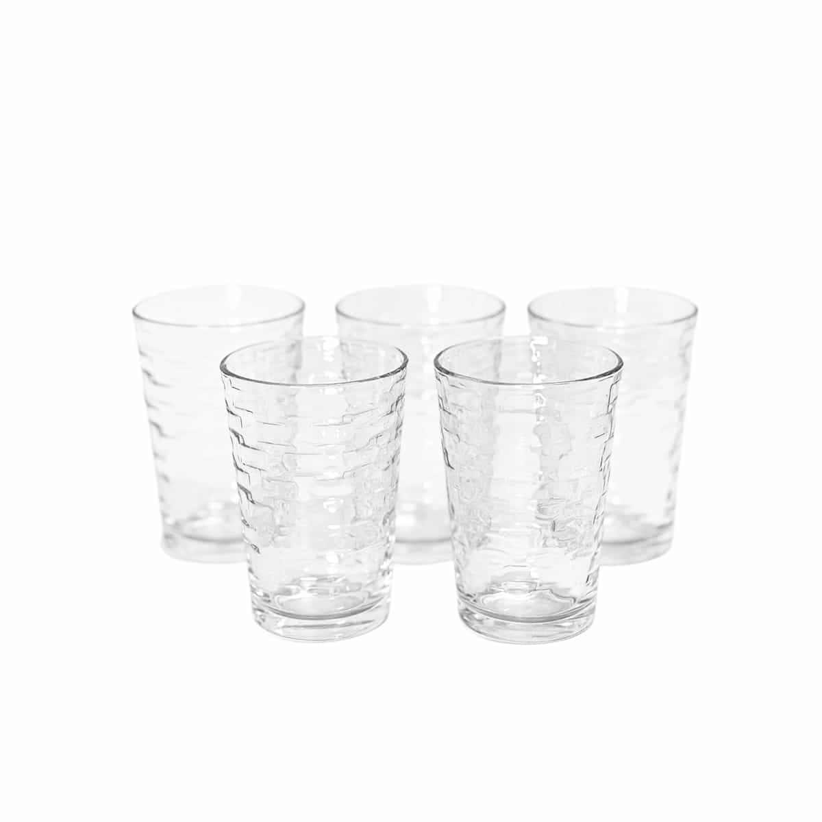 Vasos De Vidrio Habitat 6 Piezas Pasabahce