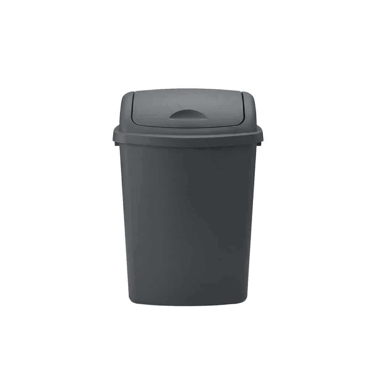 Basurero 70 Litros color Gris Basic Home