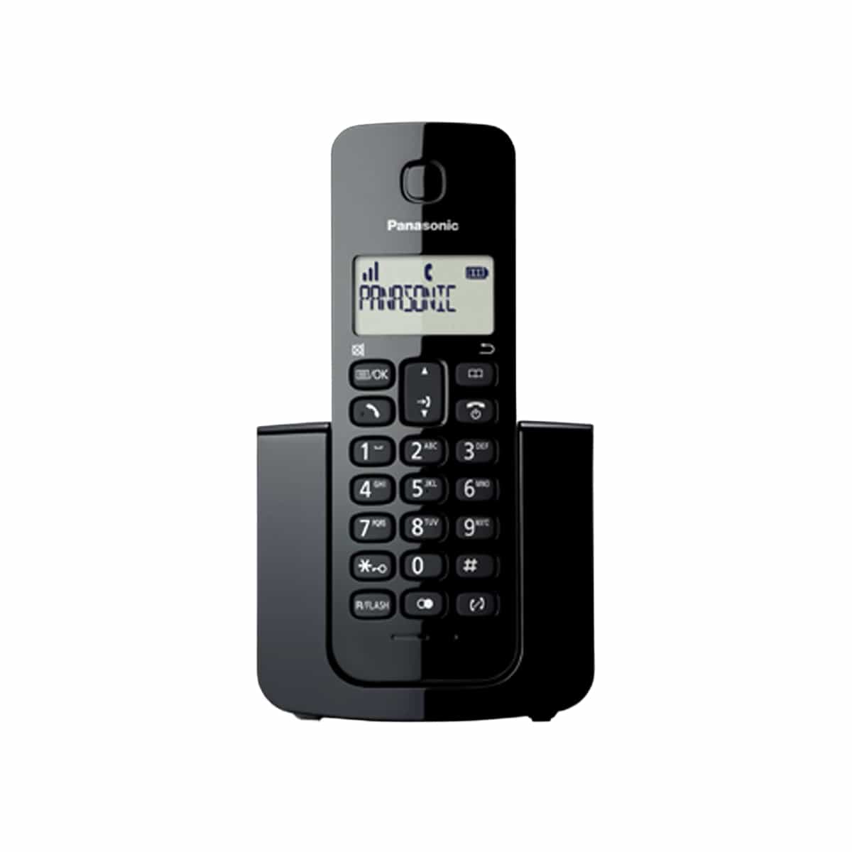 Teléfono Fijo Digital Inalámbrico Color Negro Panasonic