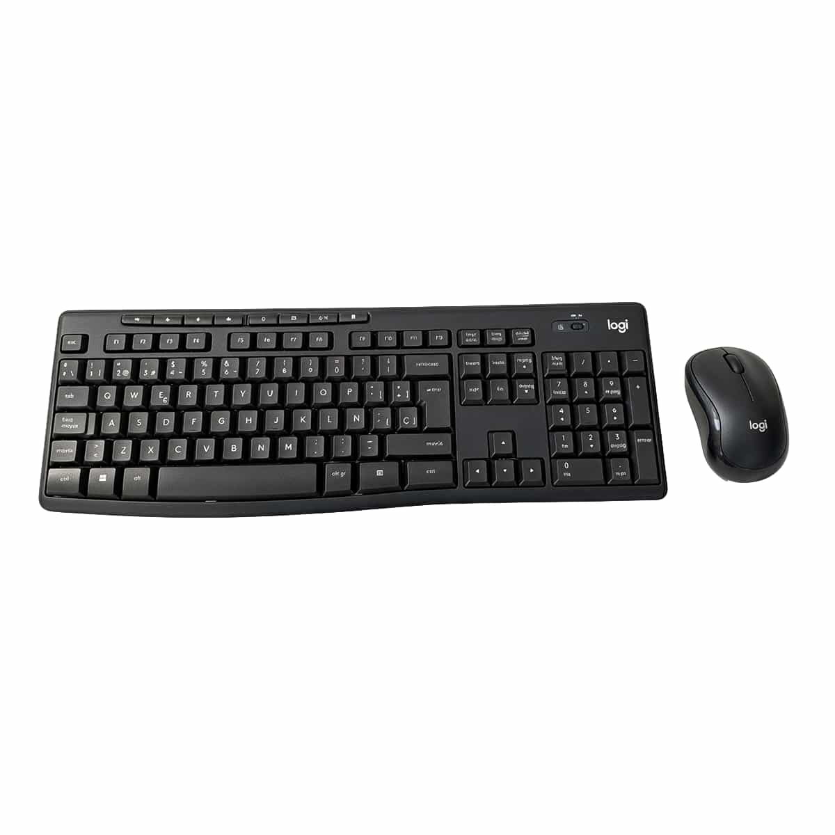 Kit de Teclado y Mouse Inalámbrico Color Negro Logitech