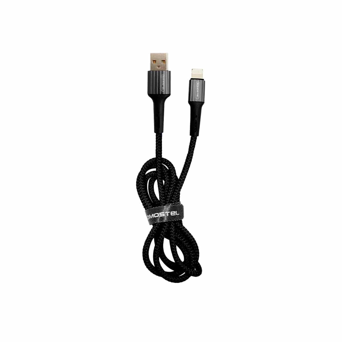 Cable USB Tipo Lightning Color Negro Somostel