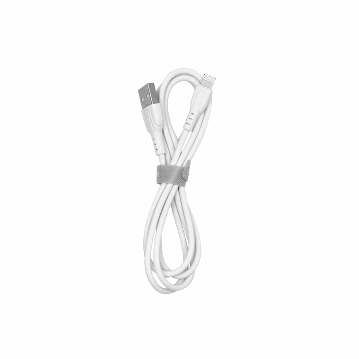 Cable USB Tipo Lightning Color Blanco Somostel