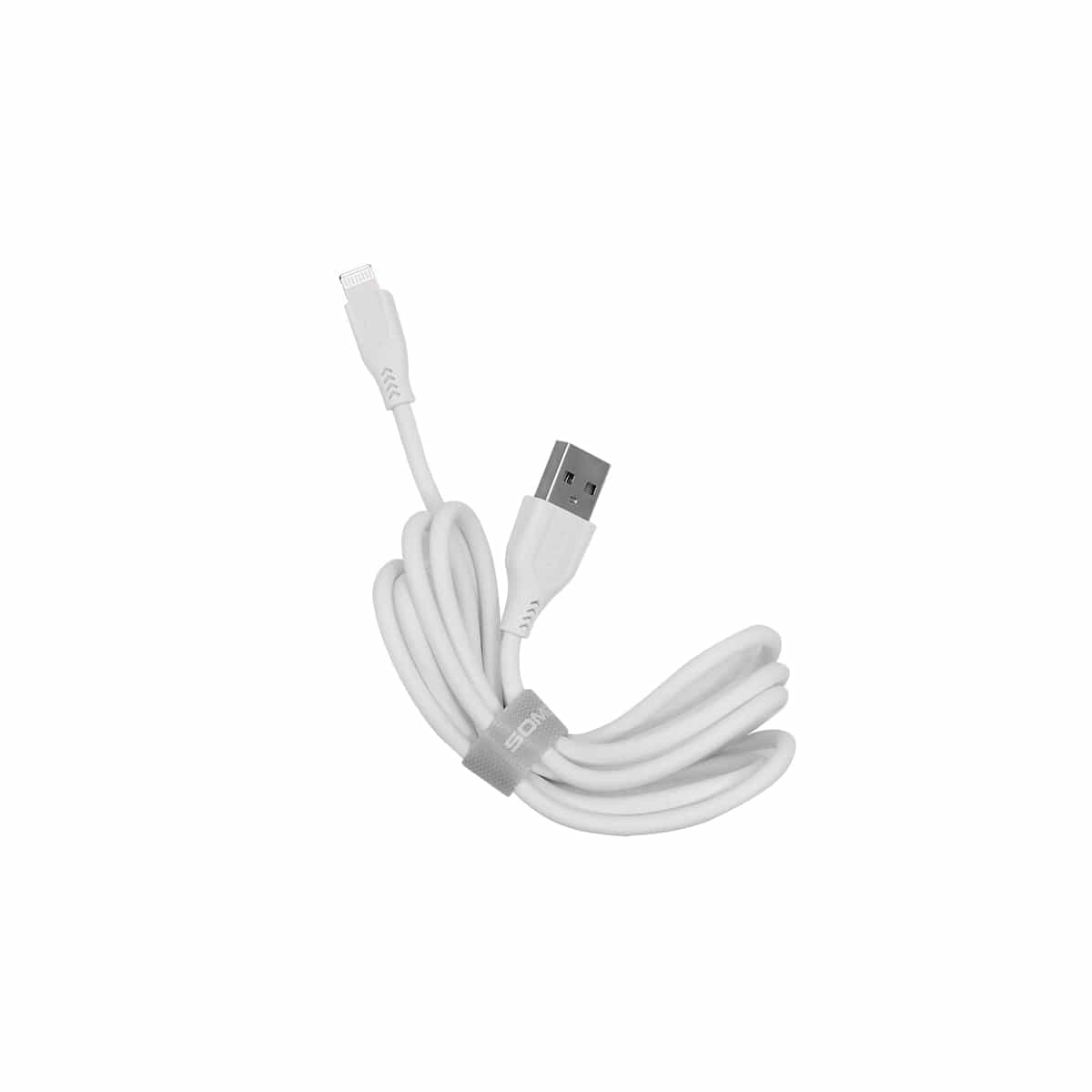 Cable USB Tipo Lightning Color Blanco Somostel