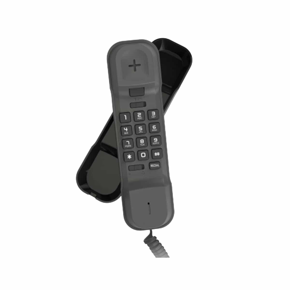 Teléfono Alámbrico Con Identificador De Llamadas Color Negro Alcatel