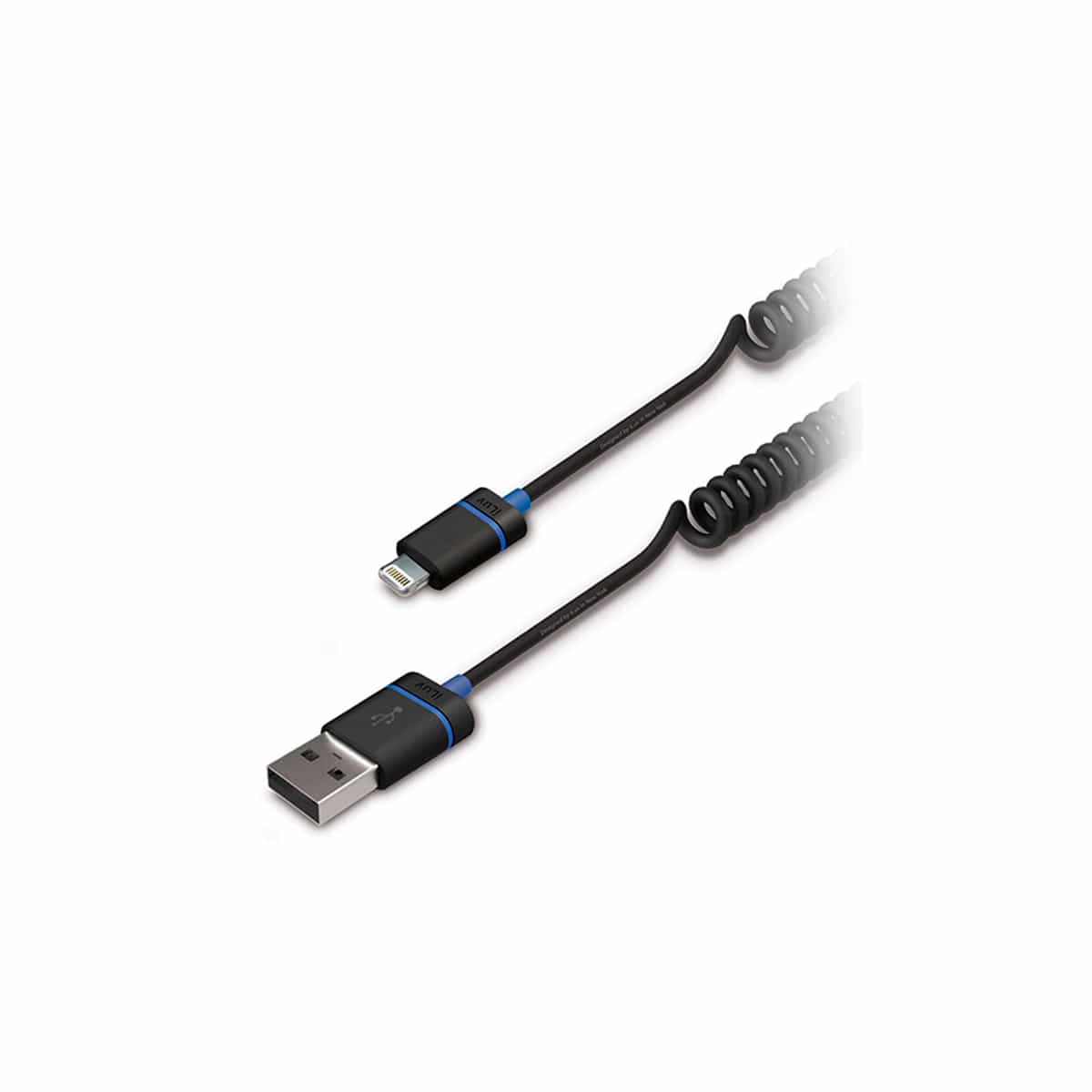 Cable USB para iPhone 1.5 Metros Color Negro ILuv