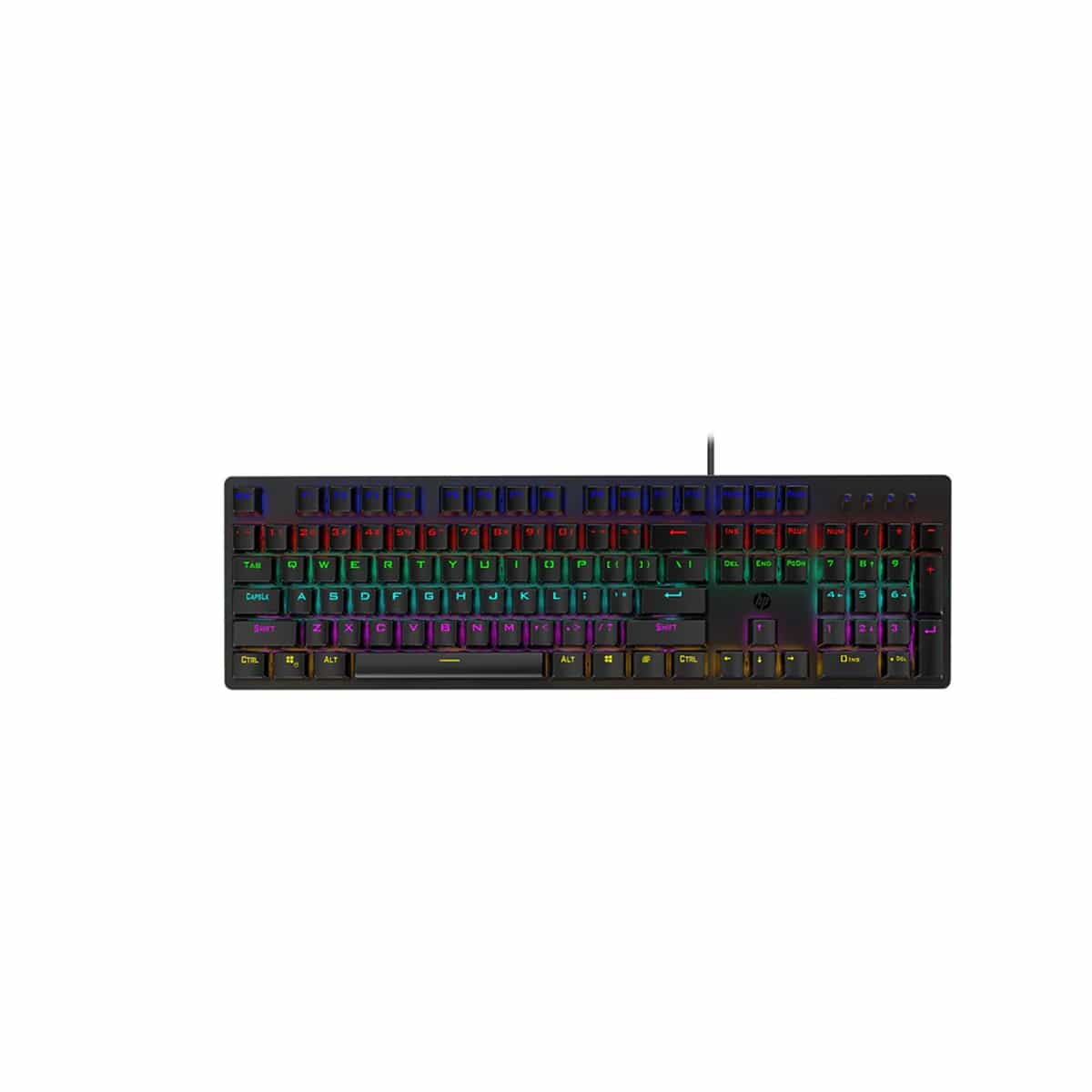 Teclado Gamer Mecánico Color Negro HP