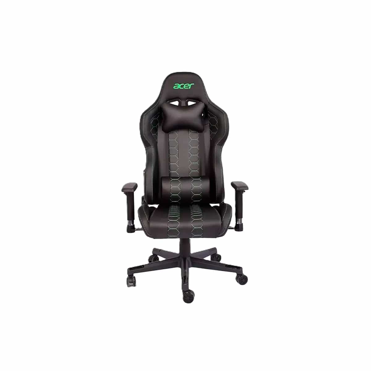 Silla Gamer Ergonómica Color Negro Y Blanco Acer