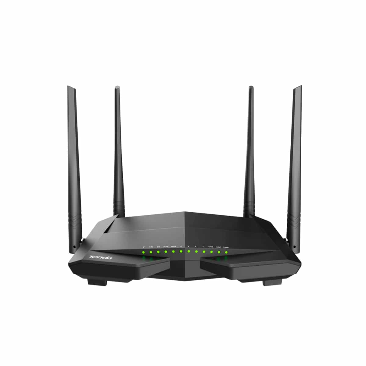 Módem Router Inalámbrico Doble Banda Vdsl Adsl Color Negro Tenda