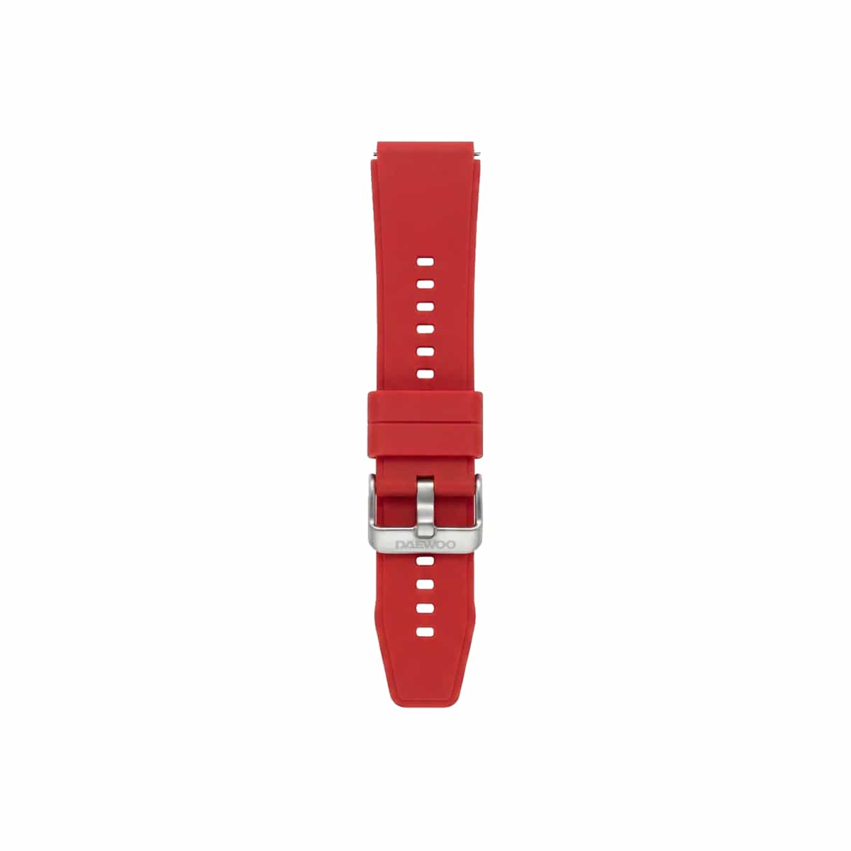 Correa De Silicón Para Reloj Color Rojo Daewoo