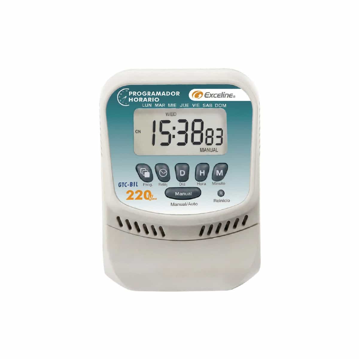 Programador Horario Digital de 220V Exceline