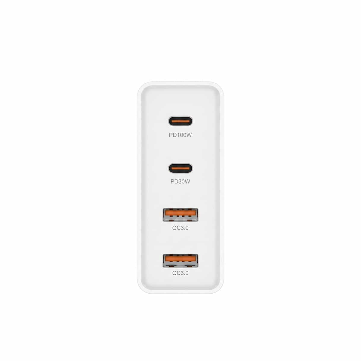 Adaptador De Carga Rápida 130W color Blanco Somostel