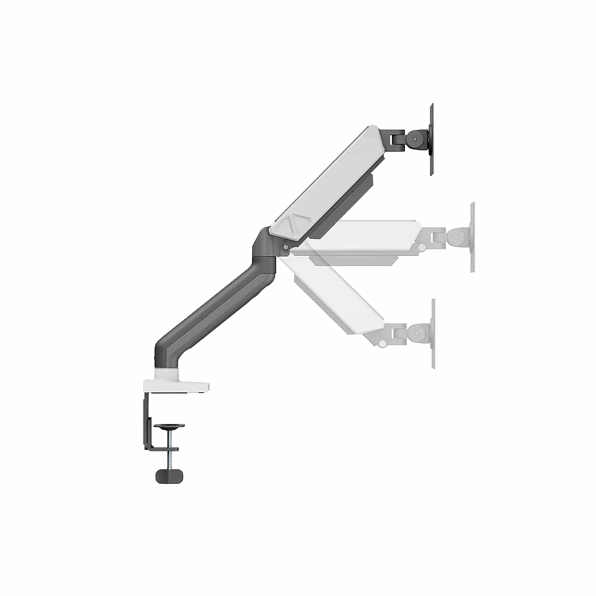 Brazo Para Monitor De 17-32 Pulgadas Color Blanco Destek