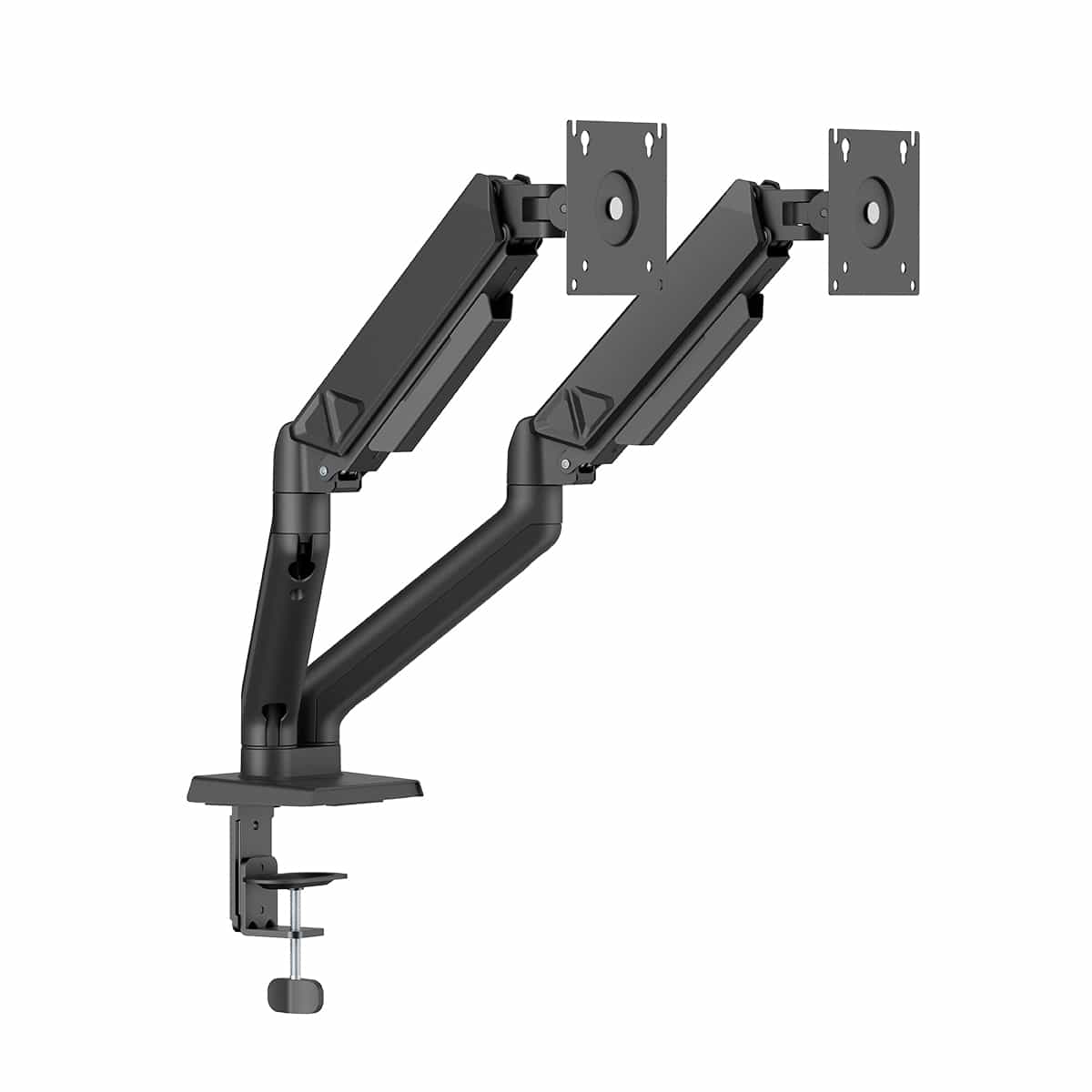 Brazo Para Monitor Dual de 17-32 Pulgadas Color Negro Destek
