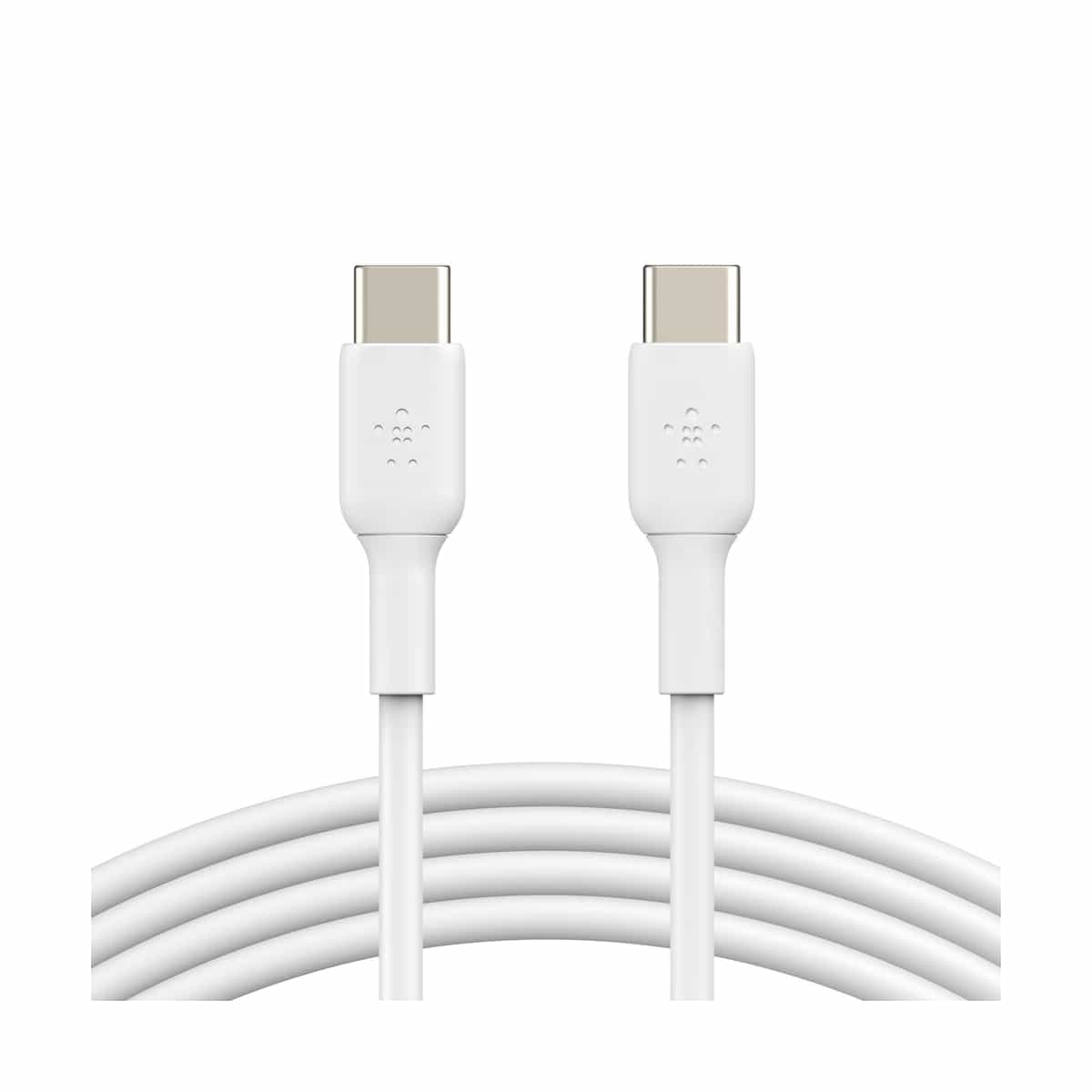 Cable Tipo C 60W Carga Rápida 1 Metro Color Blanco Belkin