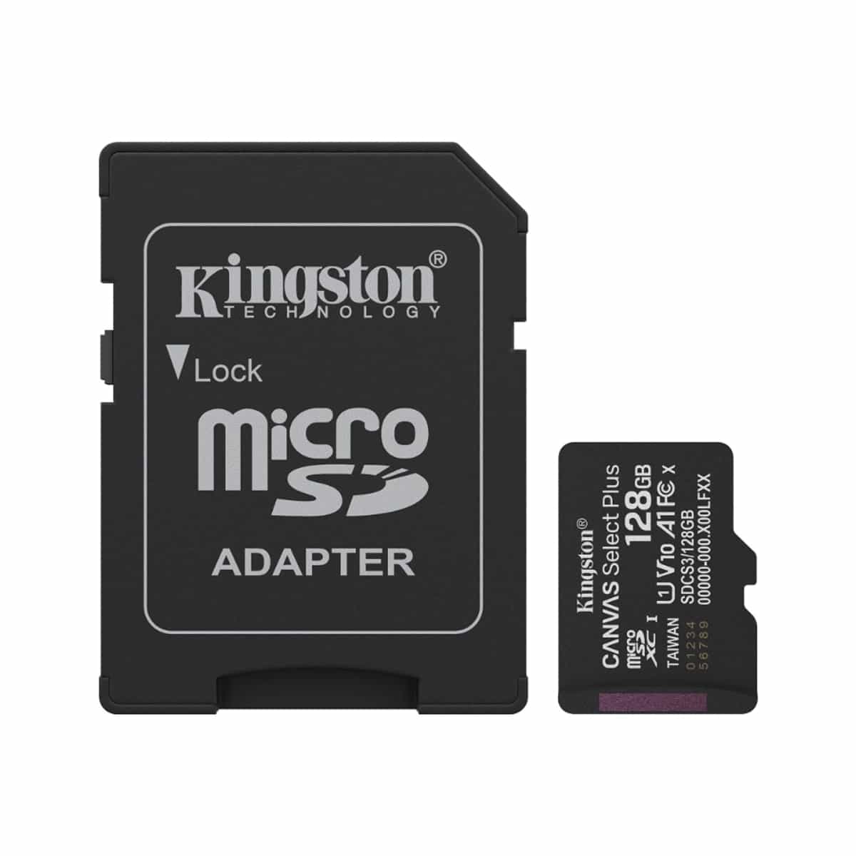 Memoria Micro SD 128GB Con Adaptador Kingston