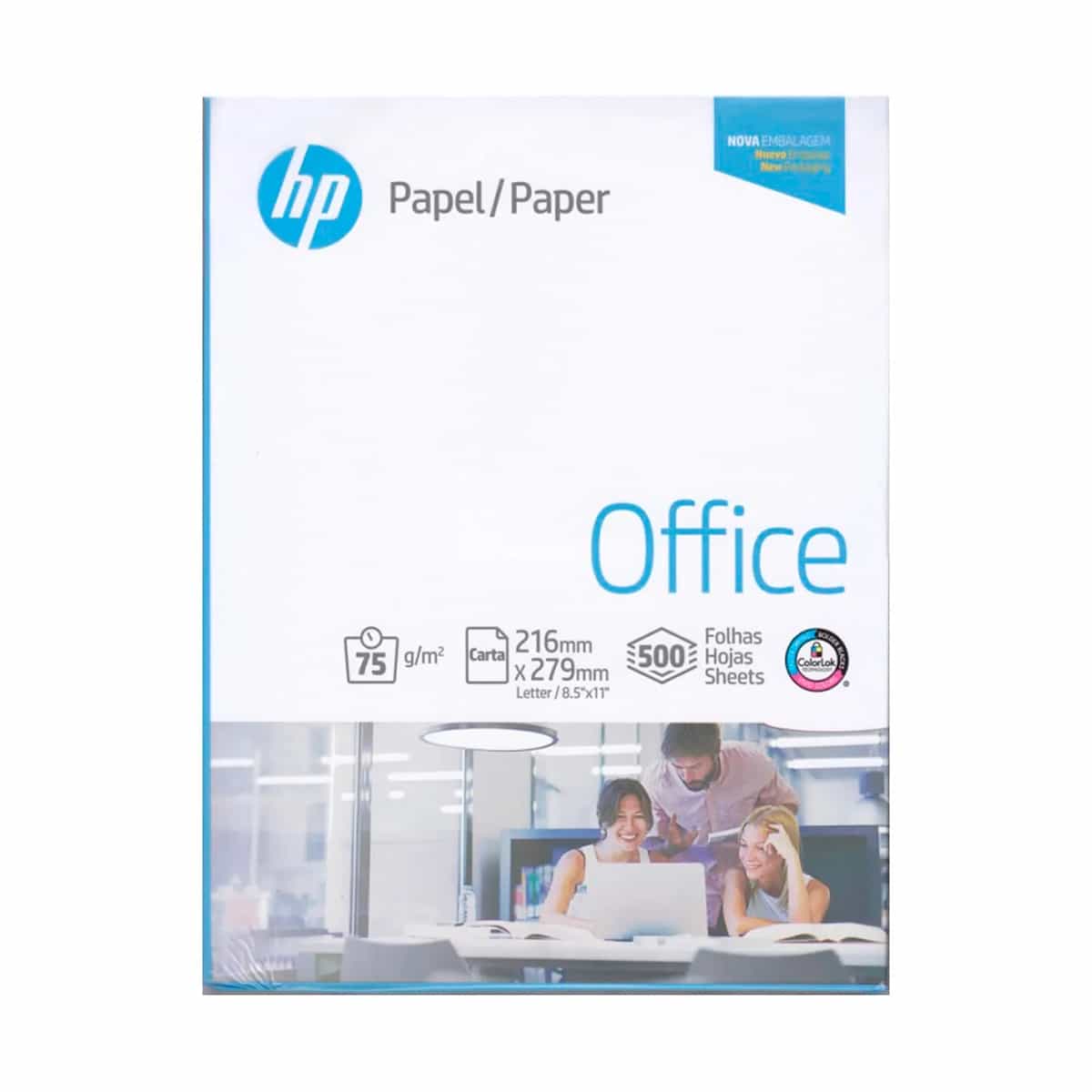 Resma De Papel Tamaño Carta HP