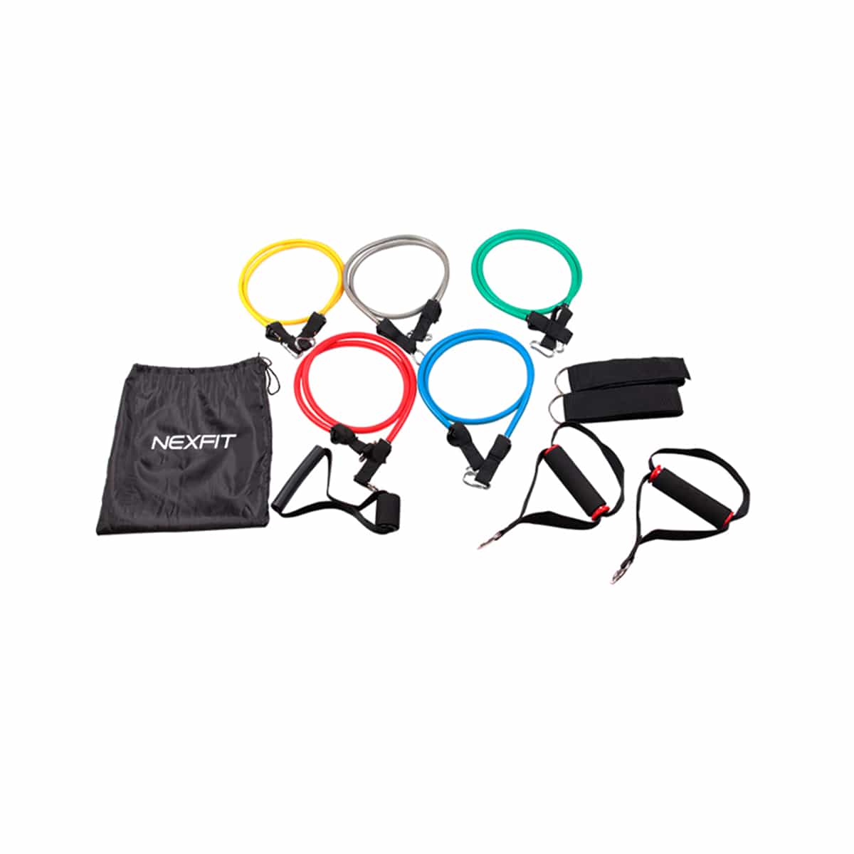 Set De Bandas De Resistencia 9 Piezas Nexfit