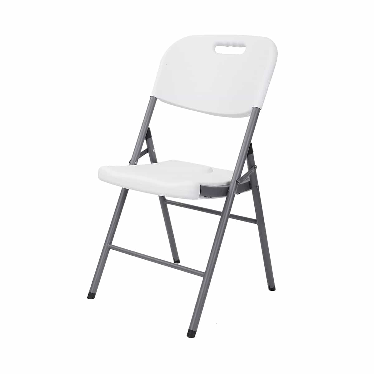 Silla Plegable Resistente Color Blanco Bika