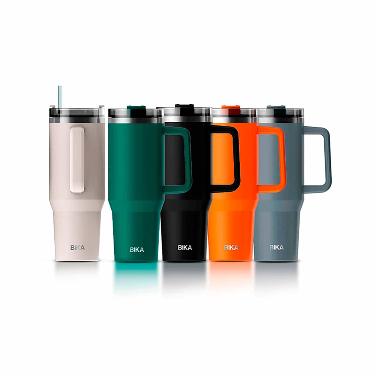 Vaso De 1200ml Colores Varios Bika