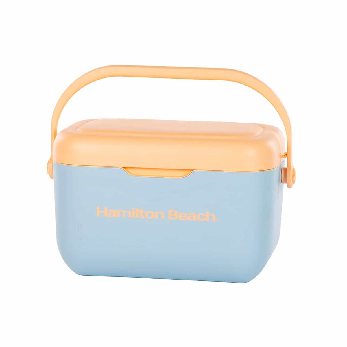 Cava Retro 21 Litros Color Azul y Durazno Hamilton Beach