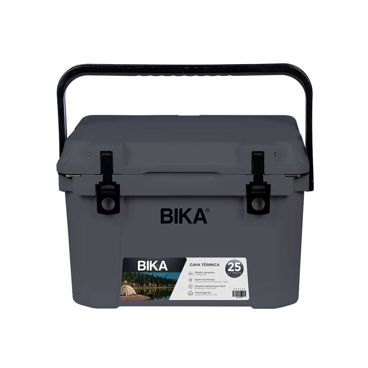 Cava Térmica 25 Litros Color Gris Bika