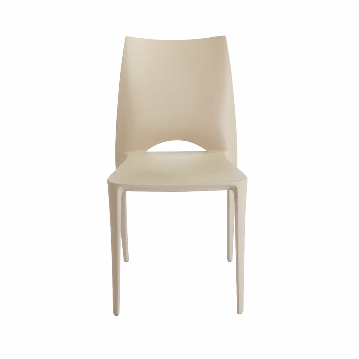 Silla Comedor Capri Color Beige Bika