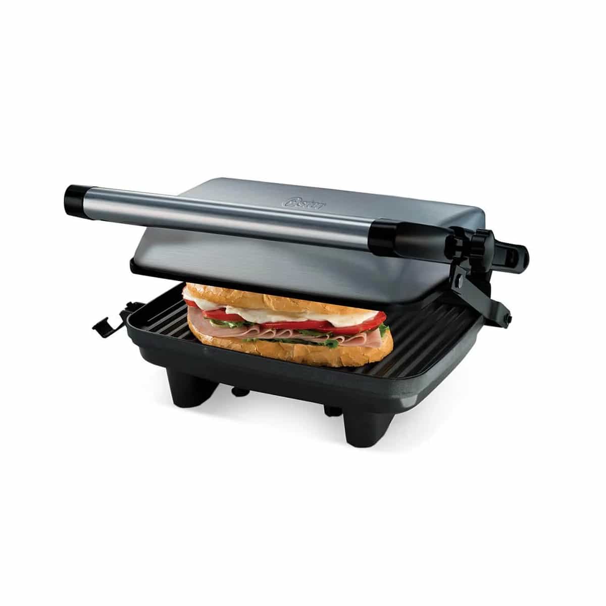 Sandwichera De Prensa Color Gris Oster